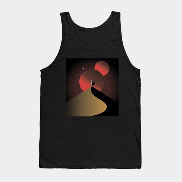 Dunes of Dune Tank Top by Zen Cosmos Official